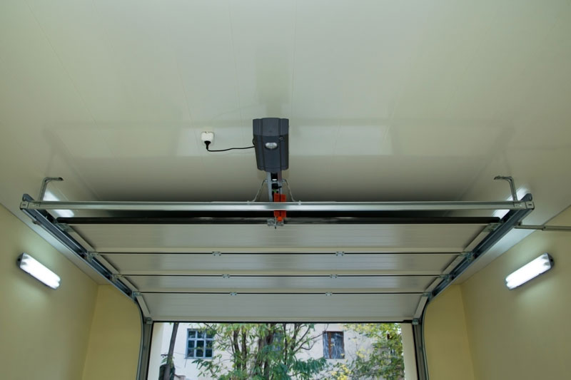It's possible to open a garage door manually when the power goes out.